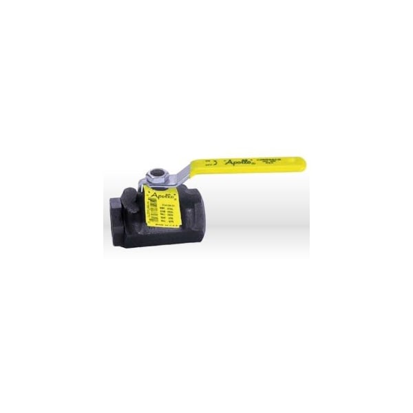 Apollo Valves Valve Carbon Steel Ball Valve, 1/4in. , Non-Locking, Carbon Steel, FNPT, Threaded two-piece design 73A-101-01A - main